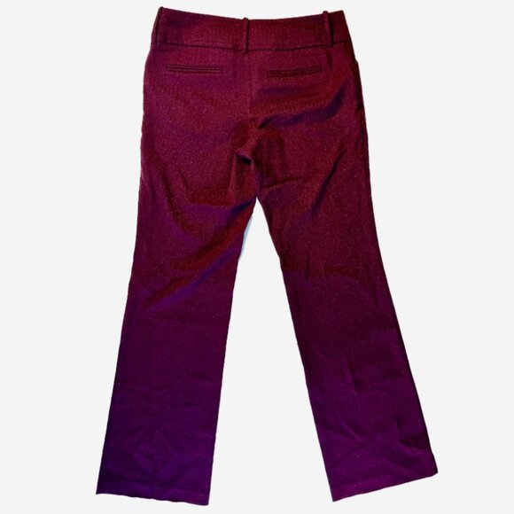 Mossimo Women’s Eggplant Purple Stretch Dress Pants Size 2 Fit 3 Career Business - Picture 6 of 6